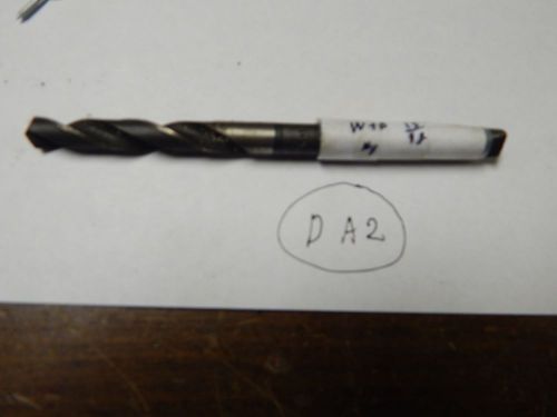 W&amp;B  13/32 x # 1 Taper Shank Twist Drill Bit