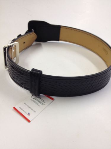 Gould &amp; Goodrich B192-24W EZ Slide Duty Belt Fits 24 in 61 cm Black Basket Weave