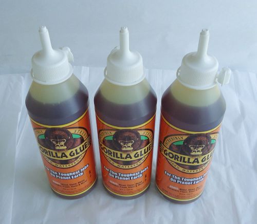 3x Packs GORILLA GLUE 18oz BRAND NEW Factory Sealed GREAT PRICE!!