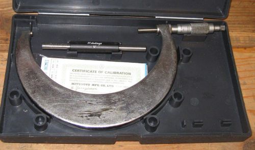 Mitutoyo 5&#034; Micrometer