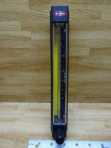 King instruments 7400 series flow meter 200 max psi, 74127g102423510 for sale