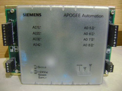 SIEMENS APOGEE LANDIS GYR SYSTEM 600 ANALOG POINT BLOCK 549-203