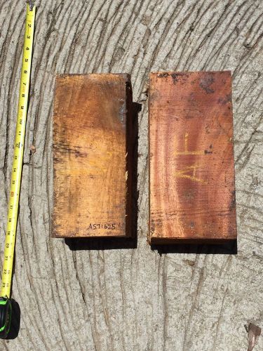 Reclaimed hawaiian albizia falcateria and mango wood bowl blanks 2@12&#034;x4-5x5&#034; for sale