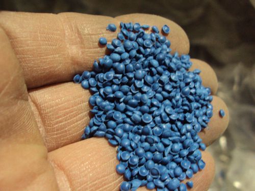 Teknor Color 41,858HCSUV Blue Concentrate Plastic Pellets 10 Lbs Resin Styrene