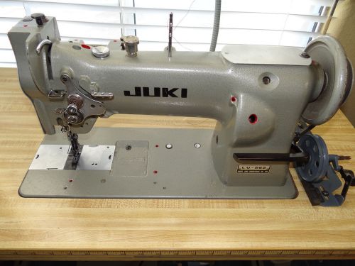 JUKI  LU-562  WALKING FOOT INDUSTRIAL SEWING MACHINE WITH REVERSE