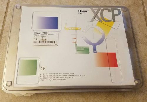 DENTSPLY RINN XCP-Kit bite wing instrument Holder Instructions Lot New 54-2001