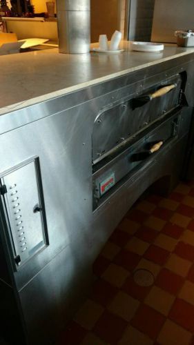 2012 marsal &amp; sons  pizza oven (natural gas) model # mb260 for sale