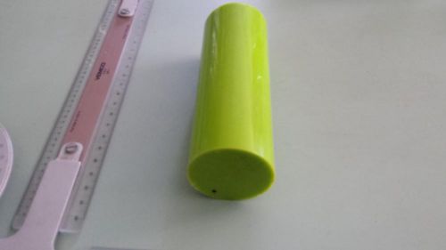 60 mm DIA. X 6-5/8&#034; LONG URETHANE / POLYURETHANE 70 A GREEN ROUND P/N 11574