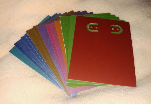 NEW Handmade Earring jewelry display card, 2x3 inch, 21 pcs, metallic colors