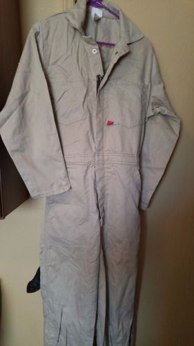 9.5oz Saf-Tech Indura  Contractor Coveralls small cjs 1675 full length