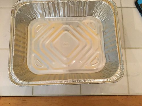 Monogram Aluminum Deep 1/2 Size Steam Table Pans Lot Of 100