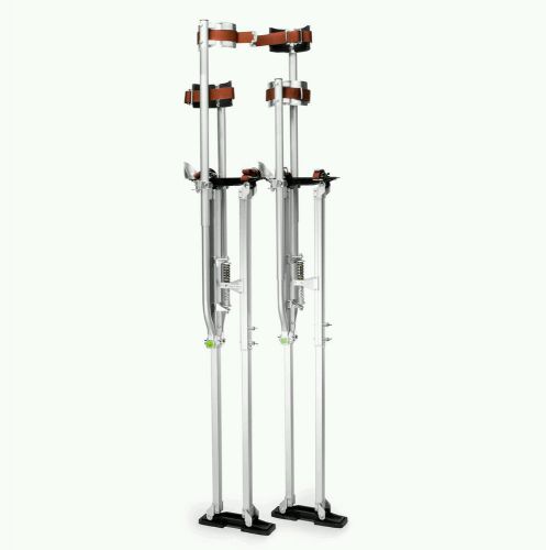 Gyptool pro 48&#034; - 64&#034; drywall stilts - silver for sale