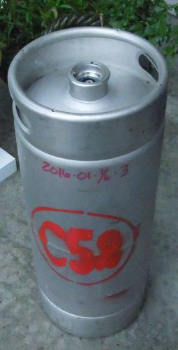 GOPHER KEGS 5 GALLON or 19.5 LITERS STAINLESS STEEL EMPTY KEG CRAFT BEER