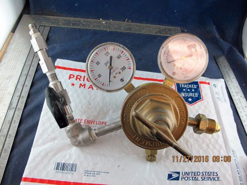 Rebuilt 2 stage inert gas regulator cga 580 valves &amp; fittings [#13] for sale