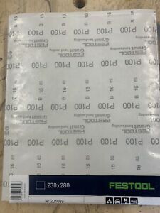 107 Festool Granat Abrasive Sheets , 230 x 280 mm Many Different Grits 80 To 320