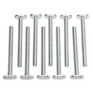 10 PCS  Nut 100mm T-Slider Bolts For 30-Series Miter Track Slot T-Track Useful