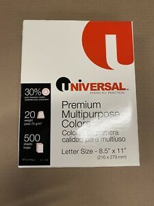 Yellow Copy Paper Printer Paper 8.5x11   1 Ream 500 Sheets