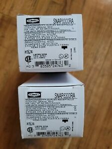 Hubbell SNAP8300RA Snapconnect 20A Duplex Modular Receptacle 125vac RED (lot 2)