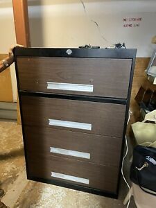 4 drawer lateral file cabinet