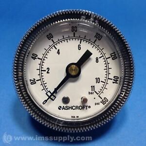 Ashcroft 20W1001TH Pressure Gauge Analog Needle FNOB