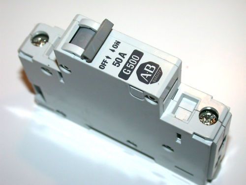 7 allen bradley 50 amp circuit breakers 1492-cb1 g500 for sale