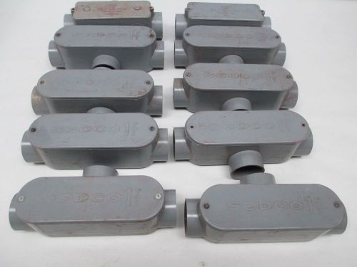 LOT 10 SEDCO TEE 1-1/2IN CONDUIT BODY FITTING D299037