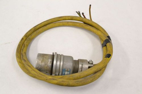 Crouse hinds apj 3573 m10 plug 600v-ac 30a amp 5 wire 5p pole b313774 for sale