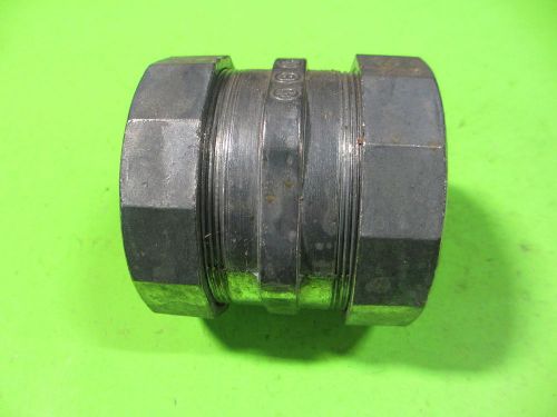 2-1/2&#034; EMT Die Cast Compression Coupling (Lot of 6)