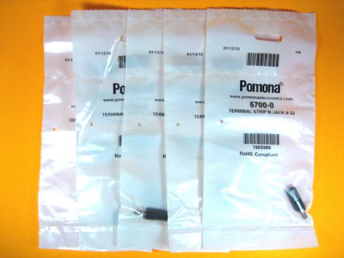 Pomona -  5700-0 -  terminal strip b-jack 8-32 (lot of 5) for sale