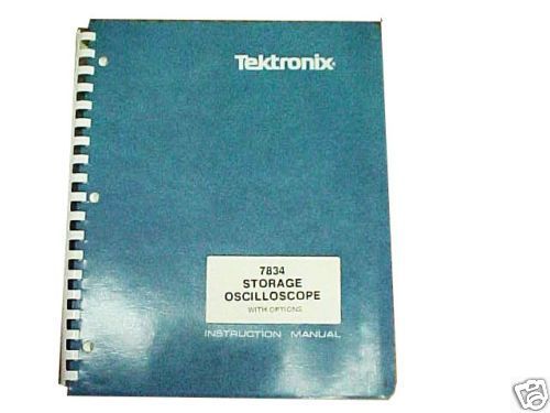 Tektronix 7834 Instruction Manual