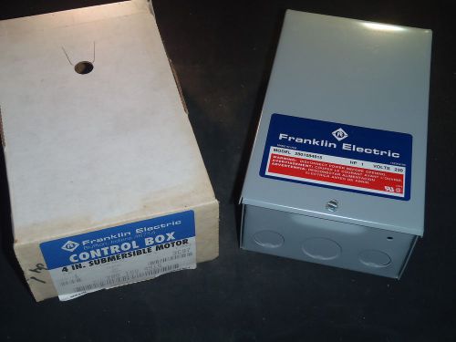 Franklin Electric 2801084915 Control Box 1HP 230V 1PH