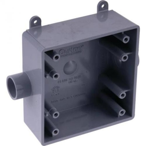 Two-Gang Box Type 2Fsc 1/2&#034; E9812DR CARLON Outlet Boxes E9812DR 034481050964