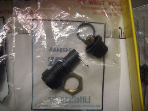 Littelfuse Panal Mount Fuse Holder 342858A NOS Original Packaging Unopened