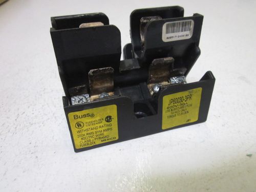 LOT OF 2 BUSS JP60030-3PR *USED*