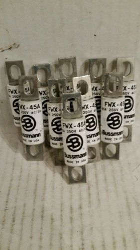 COOPER BUSSMANN FWX-45A FUSE (NIB) 10 in this lot