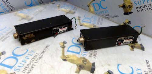 MITSUBISHI ADP-02D-S &amp; ADP-02F10-S PRE-AMP A/D CONVERTER LOT OF 2