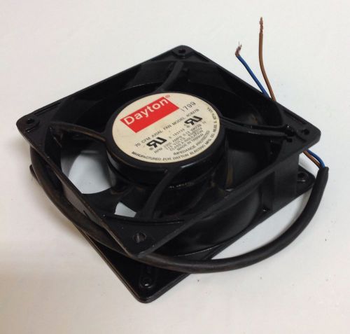 DAYTON * 115V 2300 RPM 0.13A 11W AXIAL FAN MODEL 4C827B   * 70 CFM