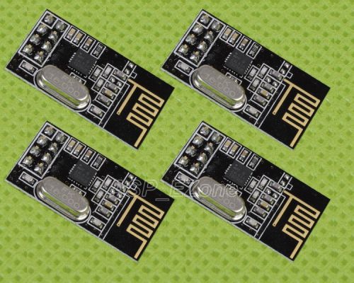 4pcs NRF24L01 + 2.4GHz Antenna Wireless Transceiver Module For Microcontroller