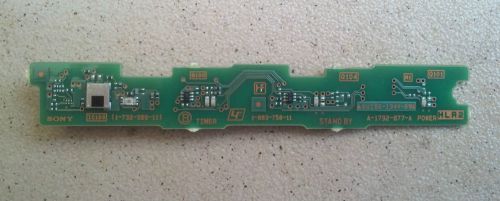 SONY KDL40EX720 IR Remote LED Board HLR2 A-1792-877-A 1-883-758-11