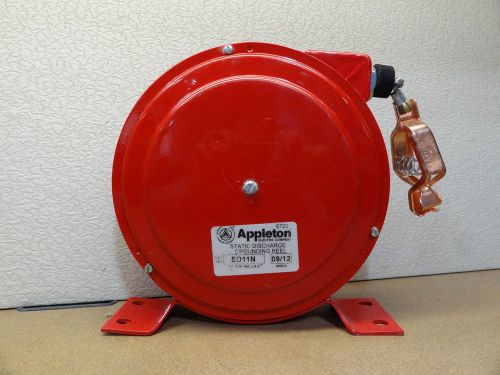 APPLETON SD11N SERIES STATIC DISCHARGE GROUNDING REEL 50&#039;