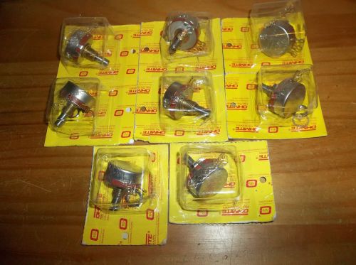 NIP Lot of 8 Ohmite CMU1031 Potentiometer 10K Type AB