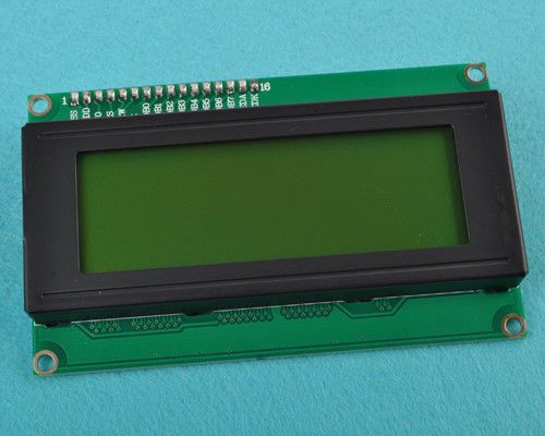 Iic/i2c/twi/spi serial interface 2004 lcd display module yellow screen 20x4 for sale