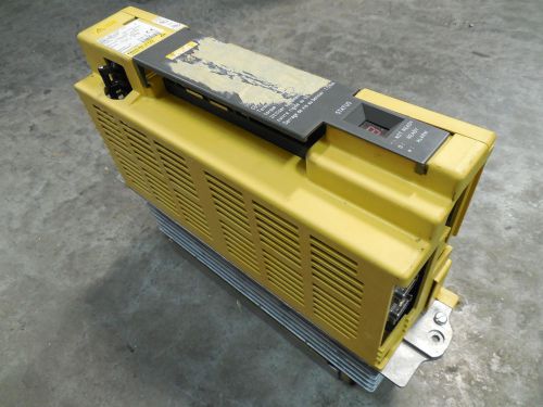 Used fanuc a06b-6089-h105 alpha series servo amplifier unit rev. f for sale