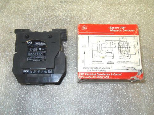 (RR13-4) 1 NIB GENERAL ELECTRIC CR7CFA CONTACTOR