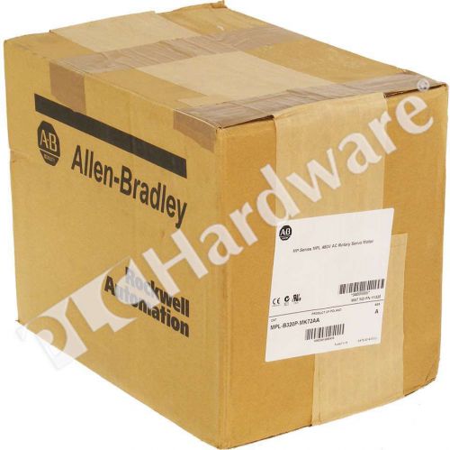 New Sealed Allen Bradley MPL-B320P-MK72AA /A Servo Motor 460V 5000RPM Pkg 2014