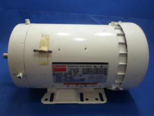 NEW DAYTON WASHDOWN DUTY MOTOR, MOD. 3N838E, 2HP, 3PH, 3450RPM,  NEW NO BOX