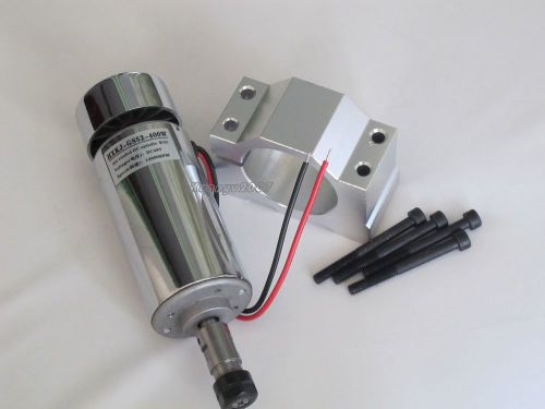 400w dc 12-48 cnc spindle motor mount bracket 24v 36v for engraving carving new for sale