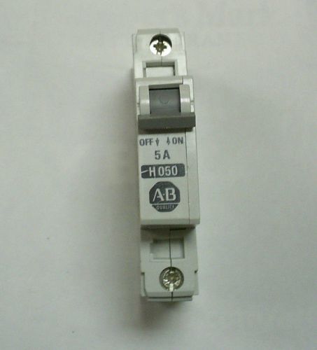 Allen Bradley Circuit Breaker H050 5 amp  AB  1492-CB1