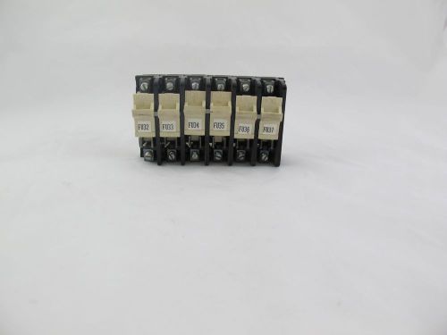 BUCHANAN 361.362.368 341.342.348 FUSE/SWITCH BLOCK 6 POLE *60 DAY WARRANTY* (BR)