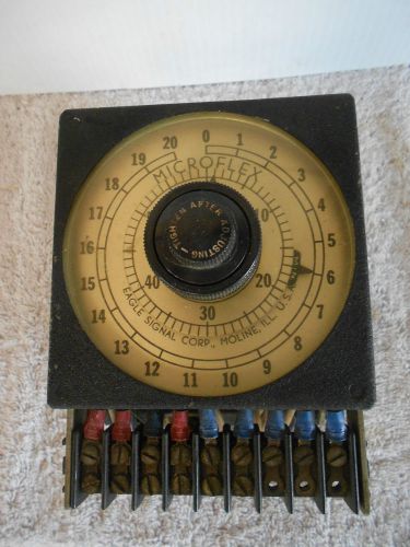 VINTAGE EAGLE SIGNAL MICROFLEX 20 MINUTE TIMER HA43A6